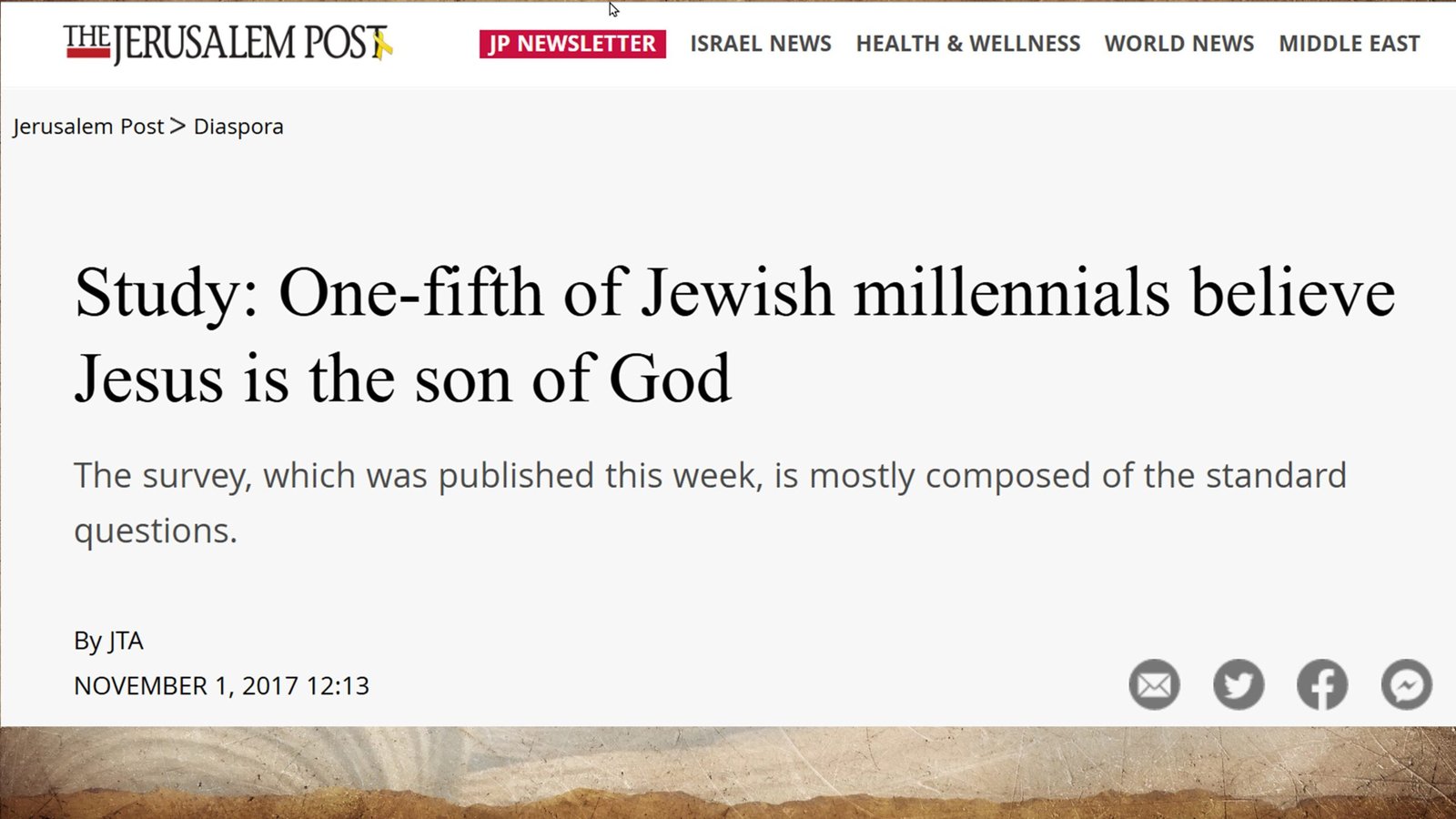 Jewish millennials believe Jesus is the Son of God, Messianic Jews, The Jerusalem Post