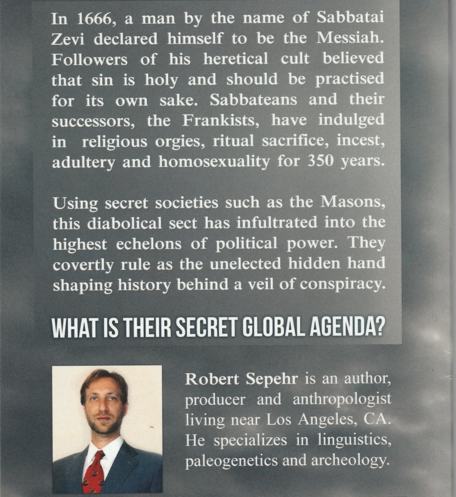 1666 Redemption Through Sin, Robert Sepehr, Sabbatean Franists, Orthodox Judaism, Talmud