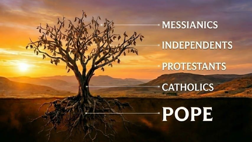 19 Pope Messianic wilted tree