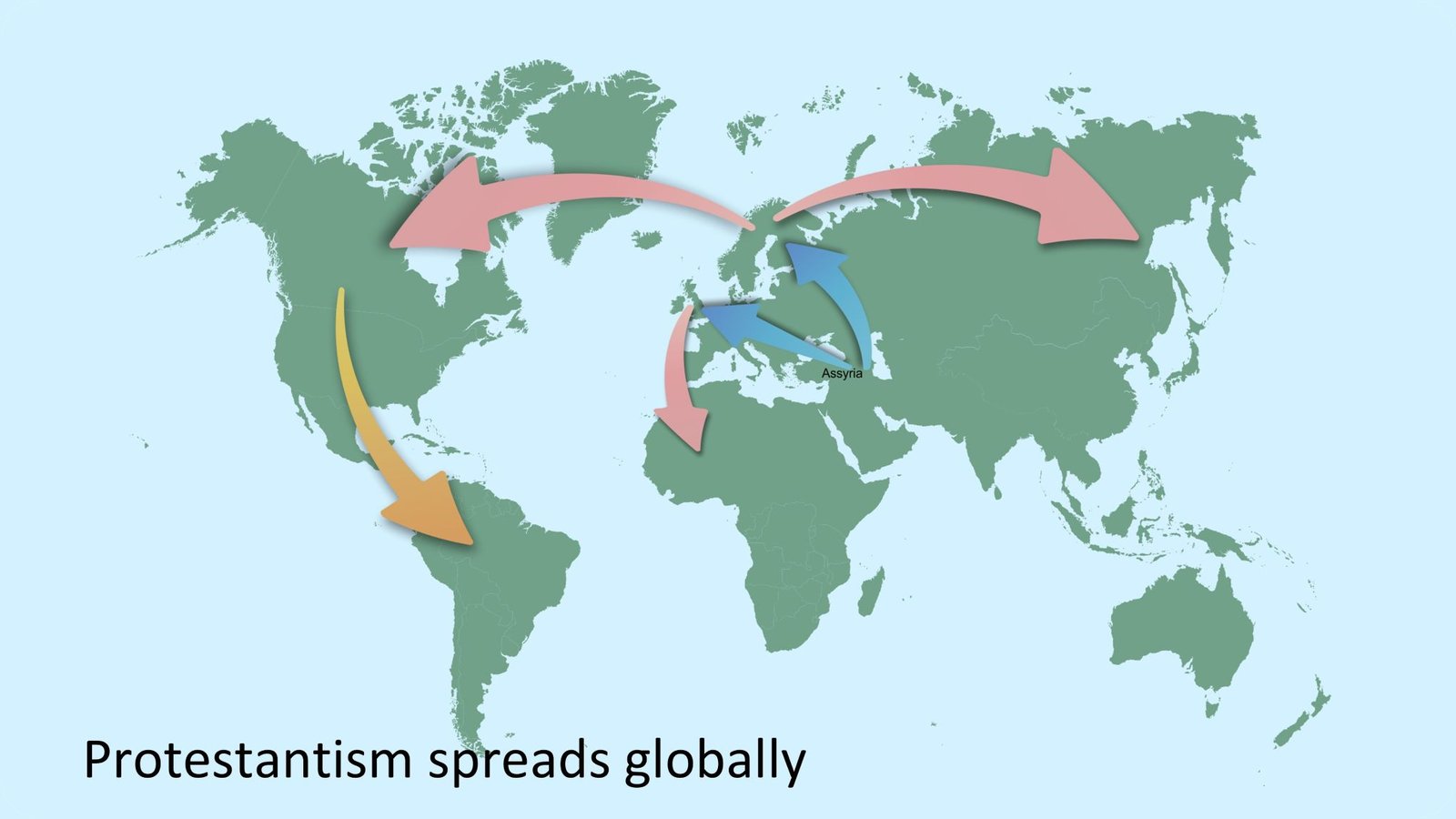 Protestantism, Ephraim return, second Exodus, Assyrian Diaspora