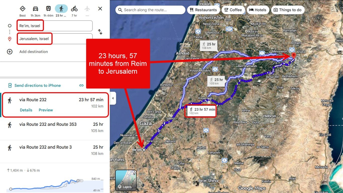 23 hour journey israel