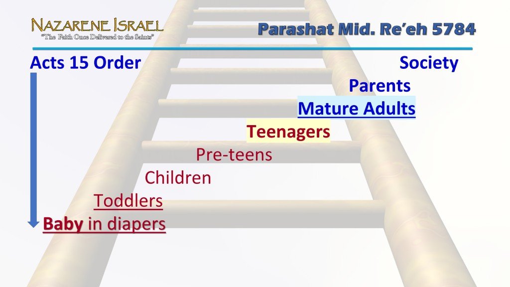 Acts 15 order teenagers adults