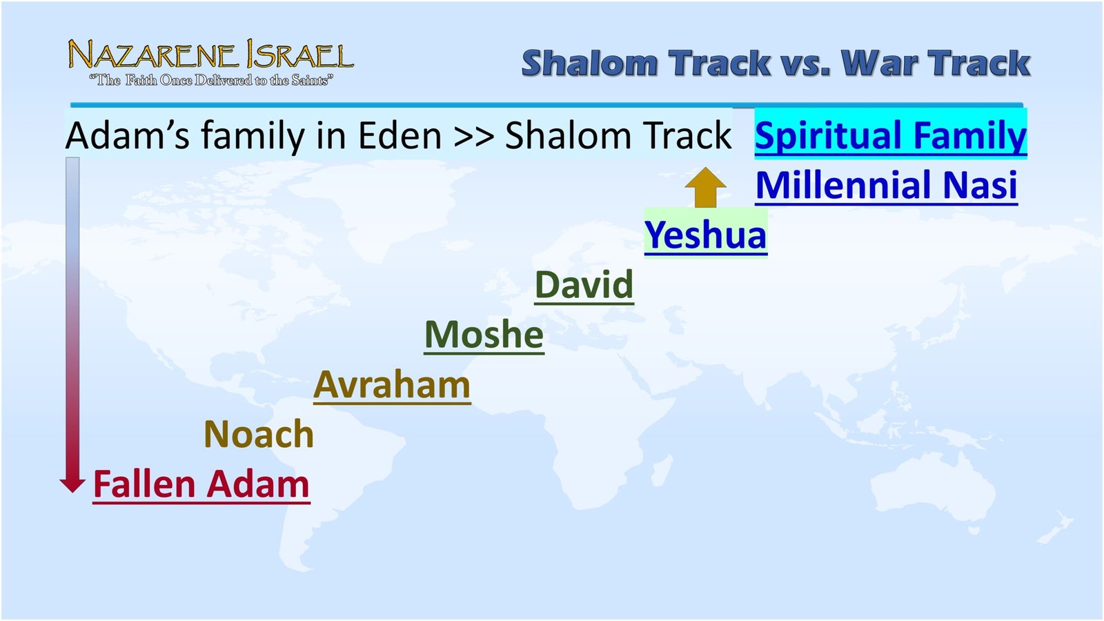 shalom track vs war track ladder