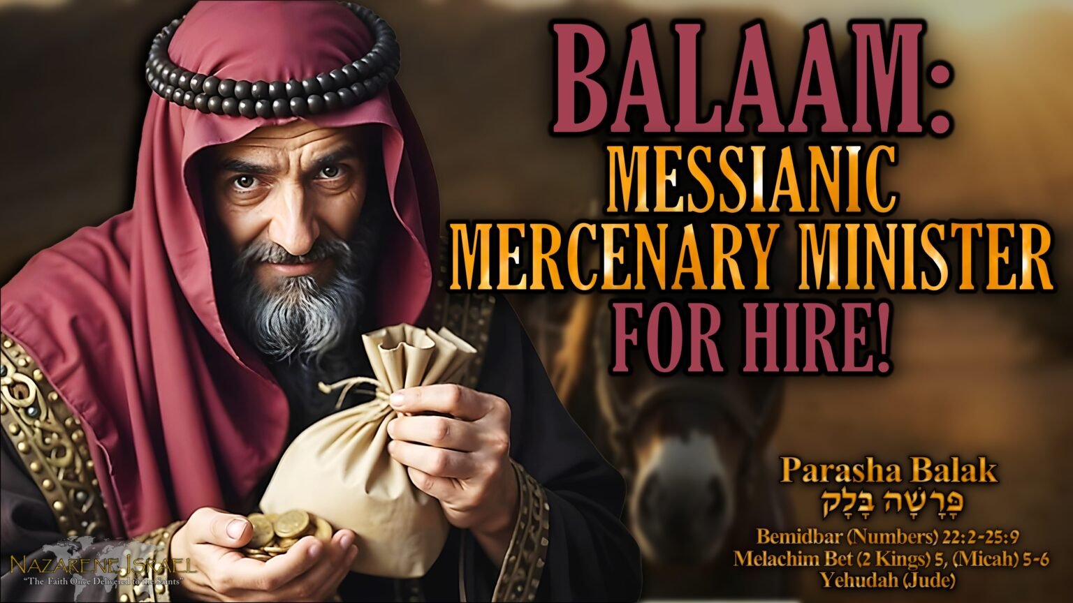 Parasha Balak 5785 (2024)