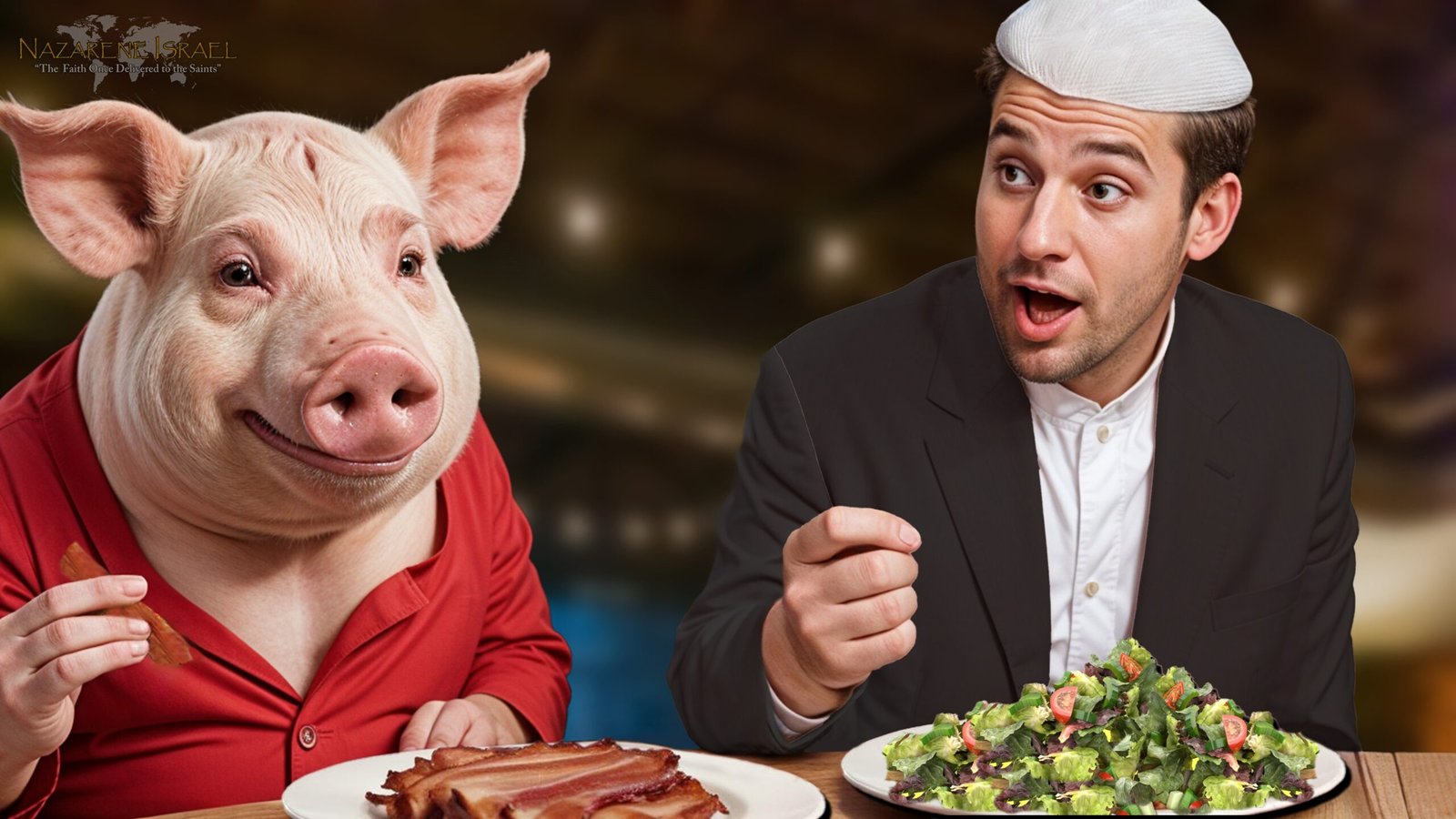 Torah diet, Leviticus 11, clean food laws, kosher, abomination, Tabernacle of David, Acts 15