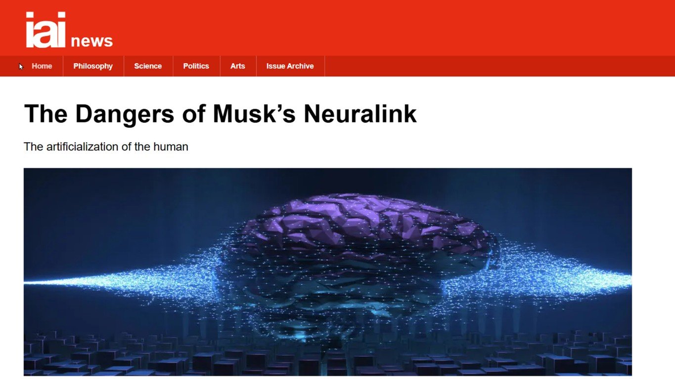 Dangers of Musk Neuralink