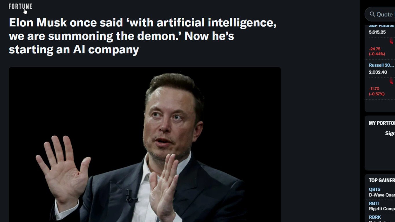 Elon Musk AI Demon2