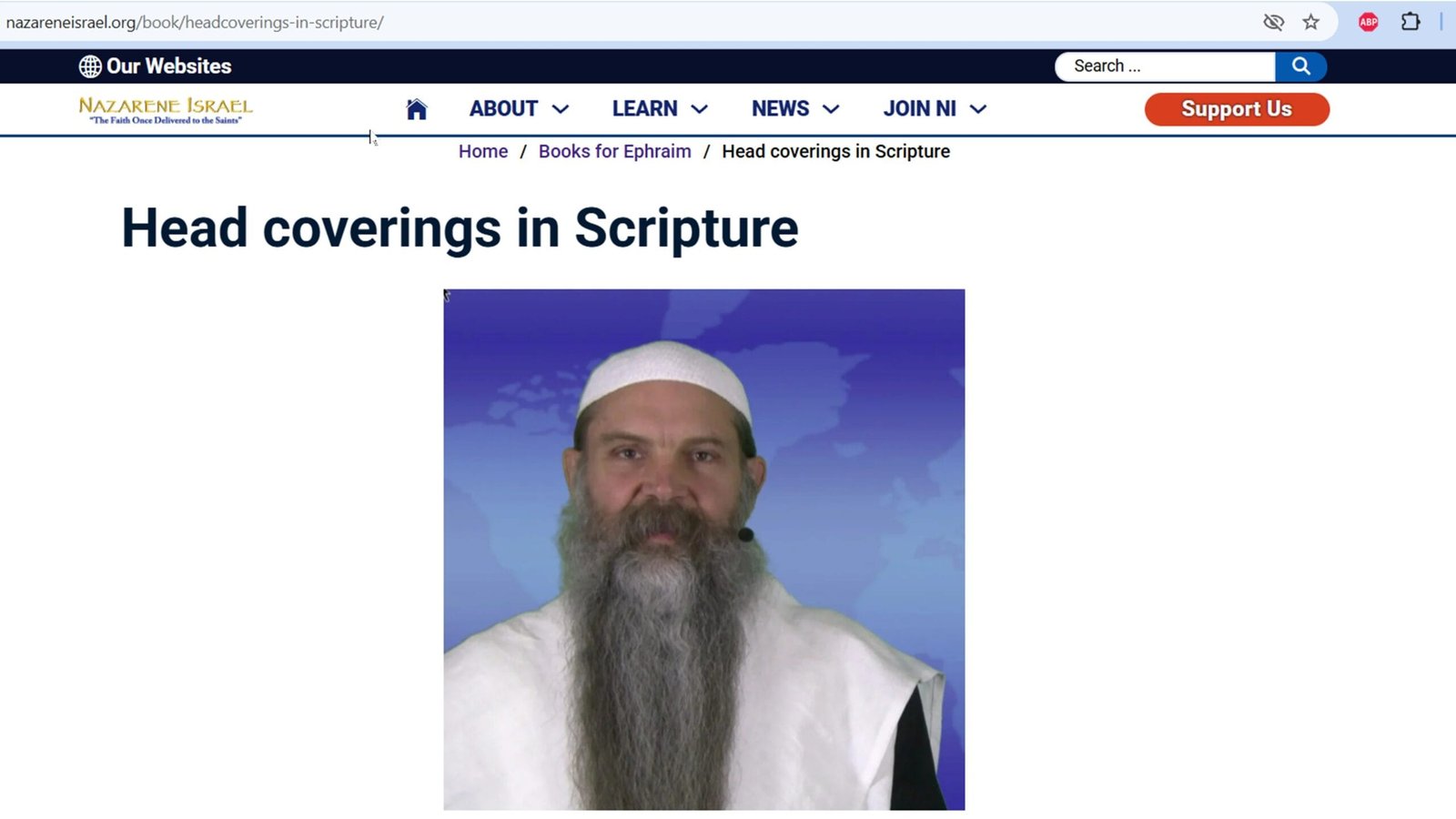Head coverings in Scripture