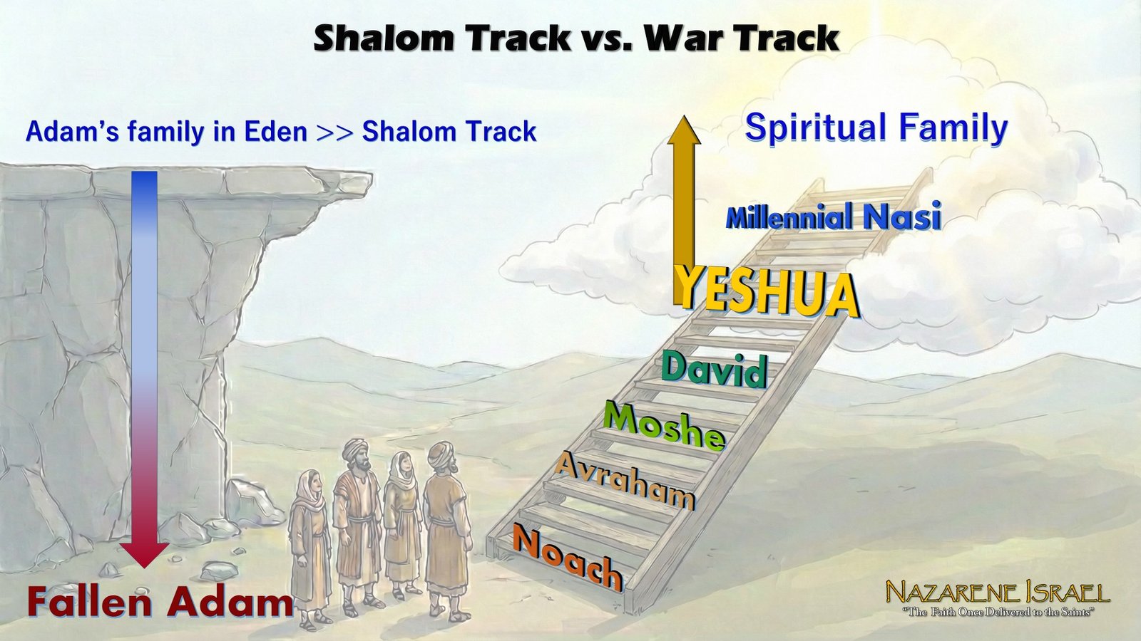 shalom track vs war track ladder