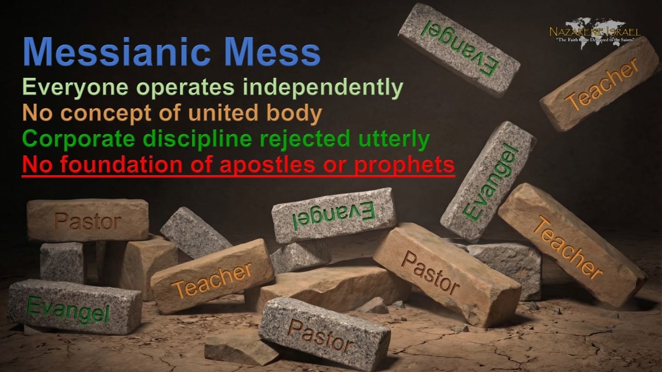 Messianic mess bricks