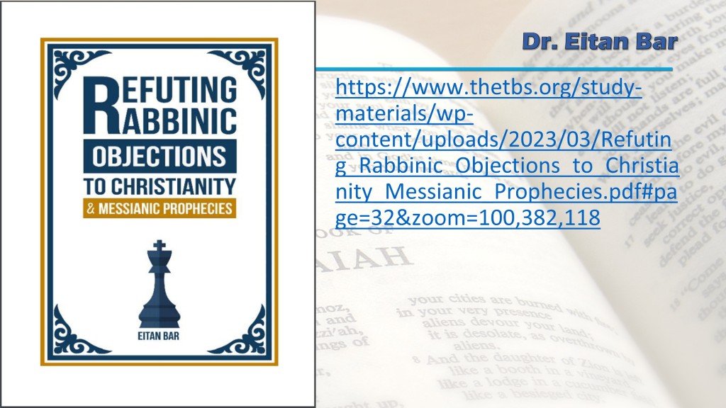 Refuting Rabbinic Objections to Christianity