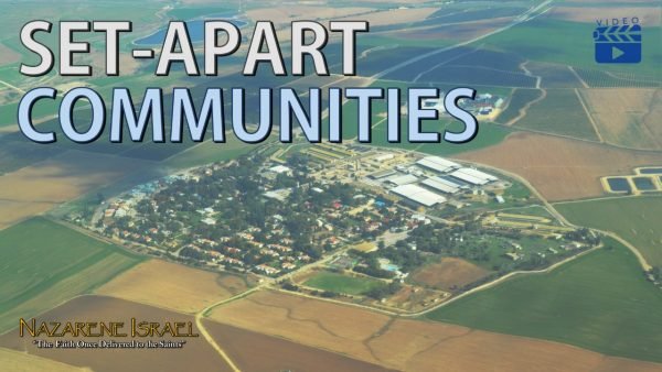 set-apart communities