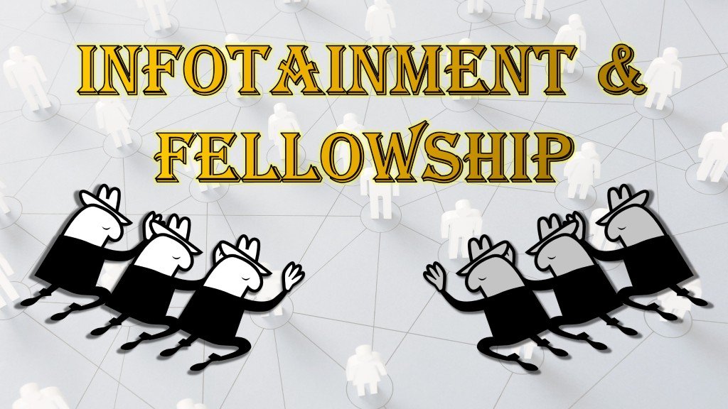 infotainment fellowship, lukewarm, the kingdom