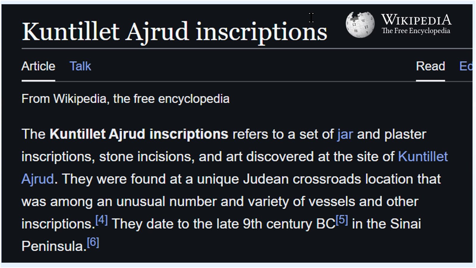 Kuntillet Ajrud inscriptions Wikipedia