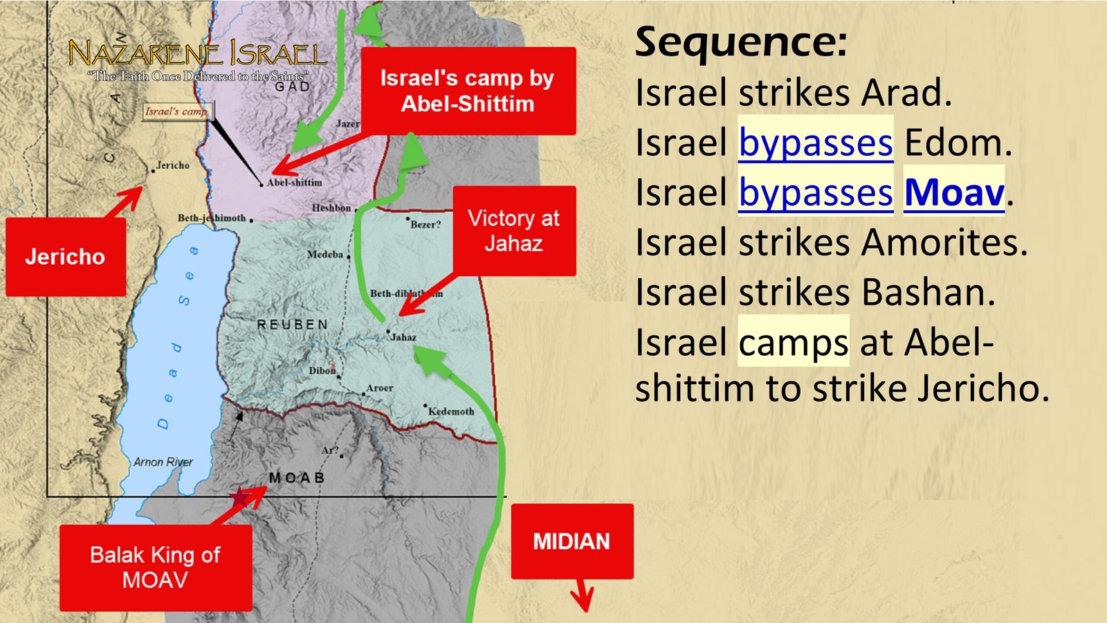 middle east map-moab-reuben-gad