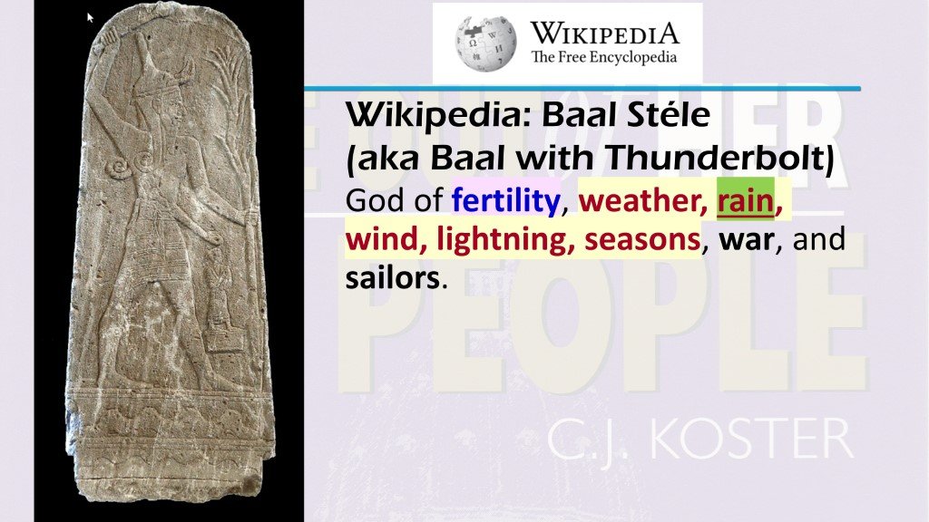 Wikipedia Baal Stele