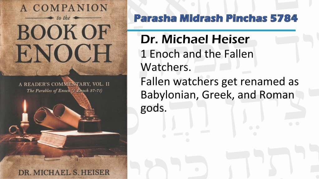 Book of Enoch fallen watchers