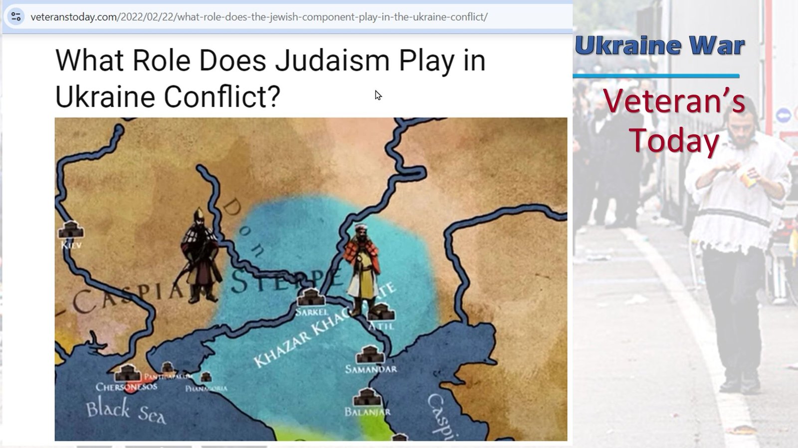 Ukraine war, Ukraine conflict, Jewish role in Ukraine war, Khazarian Jews