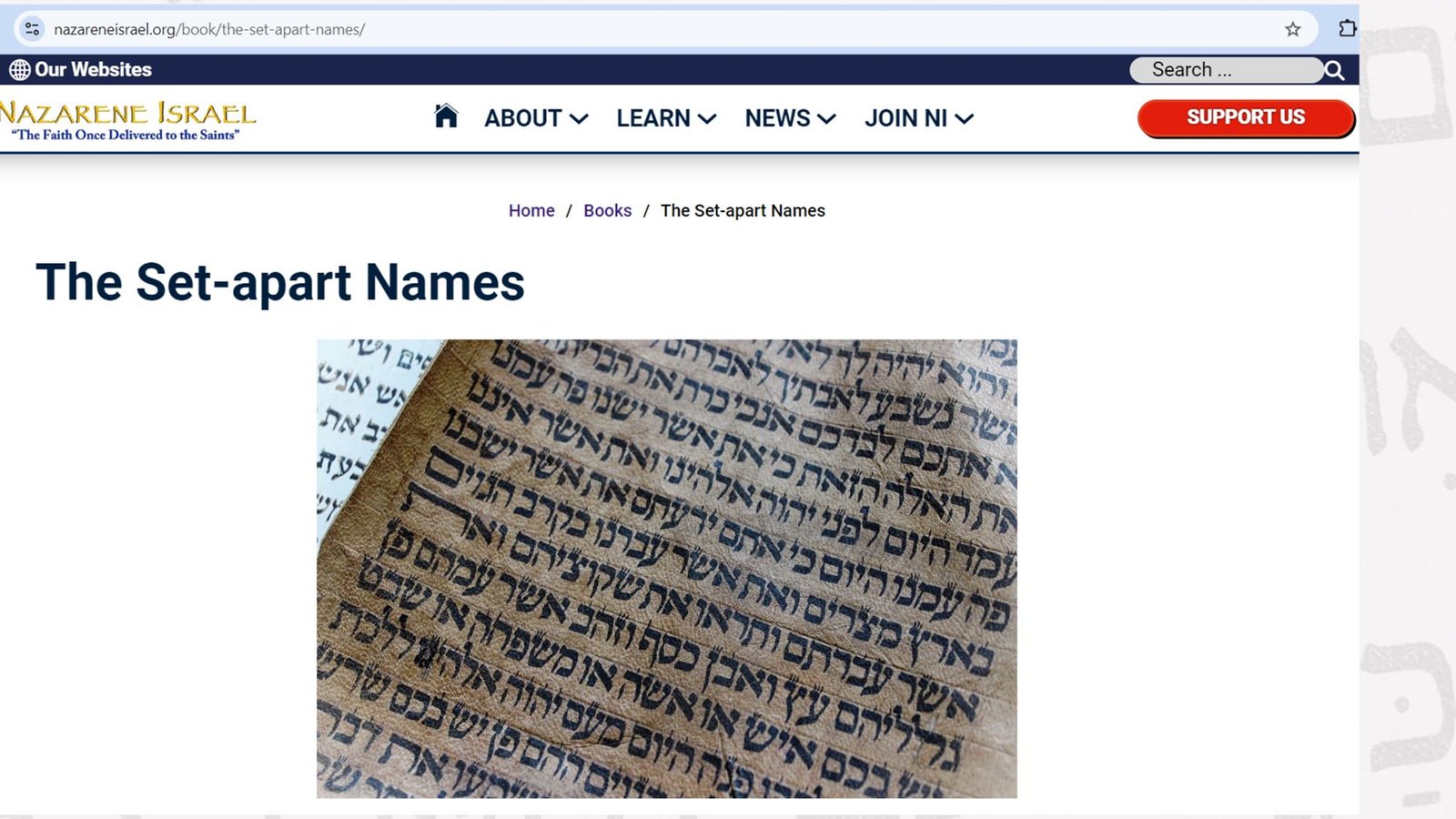 set-apart names, divine names, Yahweh, Yeshua, replacement theology