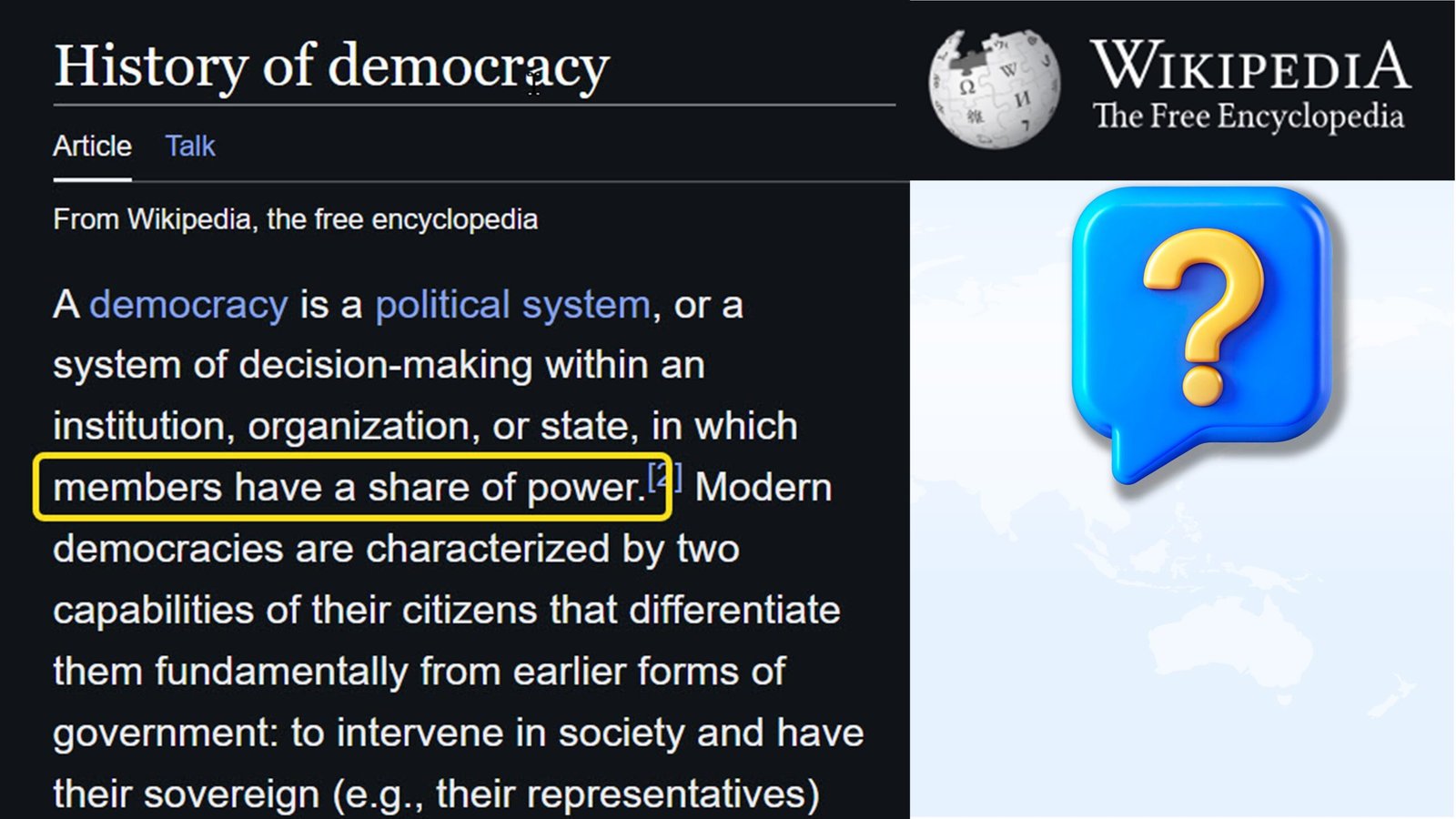 Democracy, Wikipedia, Mystery Babylon, the Original Faith, Nazarene Israel