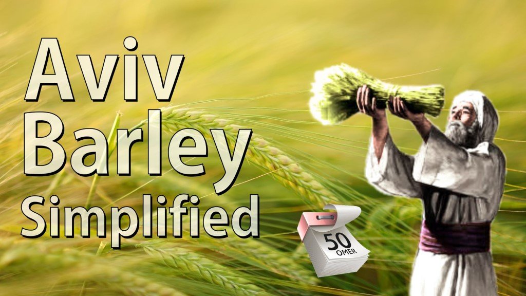 Aviv Barley Simplified Nazarene Israel, Torah Calendar, Rosh HaShanah, written Torah, the calendar Yeshua kept