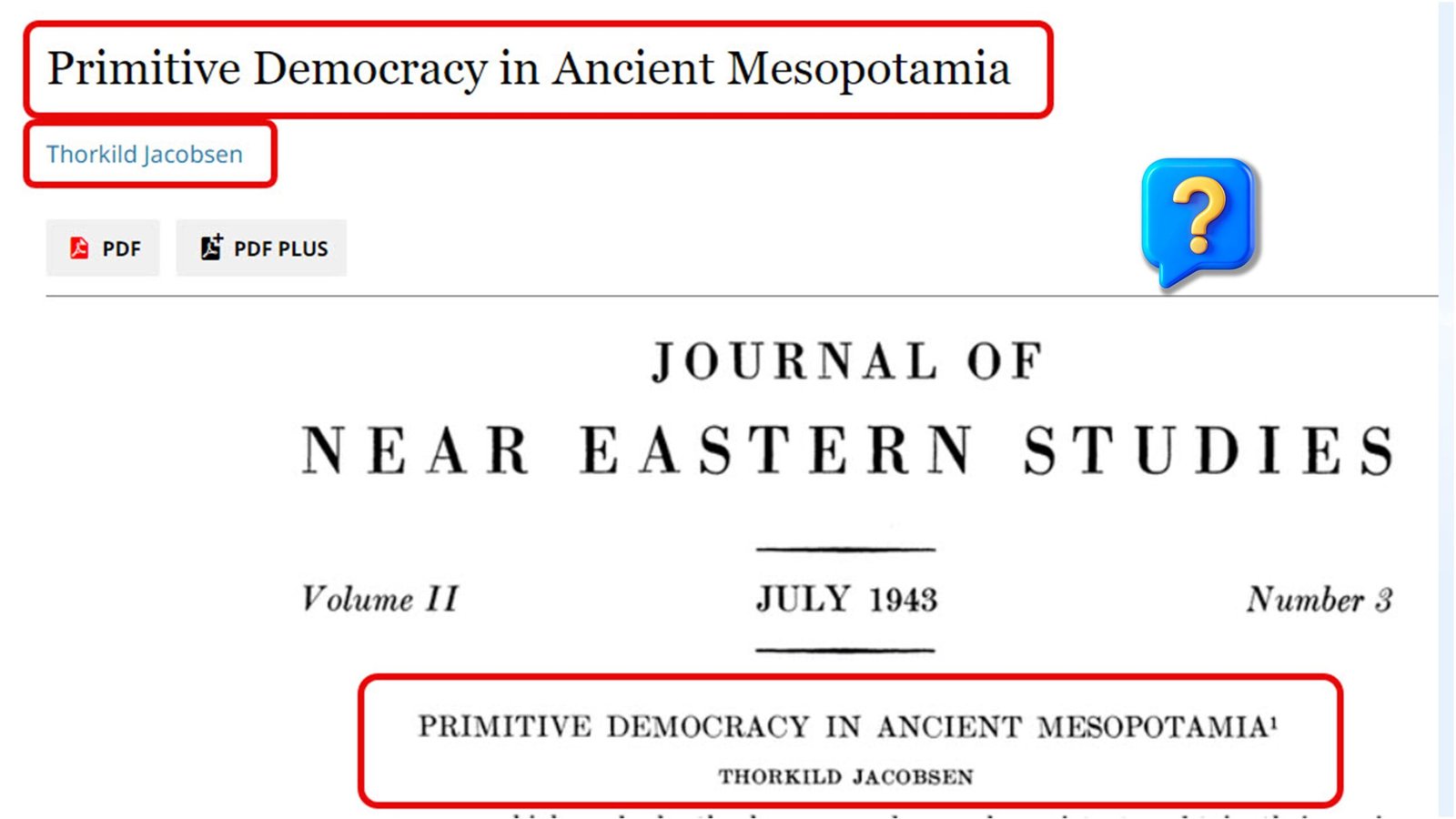 Journal of Near Eastern Studies