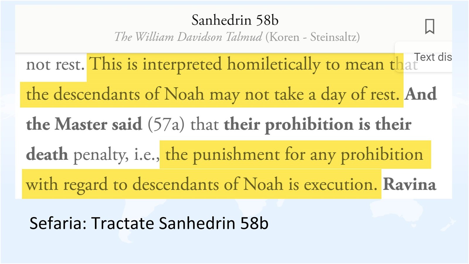 Talmud, Talmudic Replacement Theology, Sanhedrin 58b-59a, anti-Torah, written Torah, Torah of Moshe, the same Torah, Leviticus 24:22, one Torah