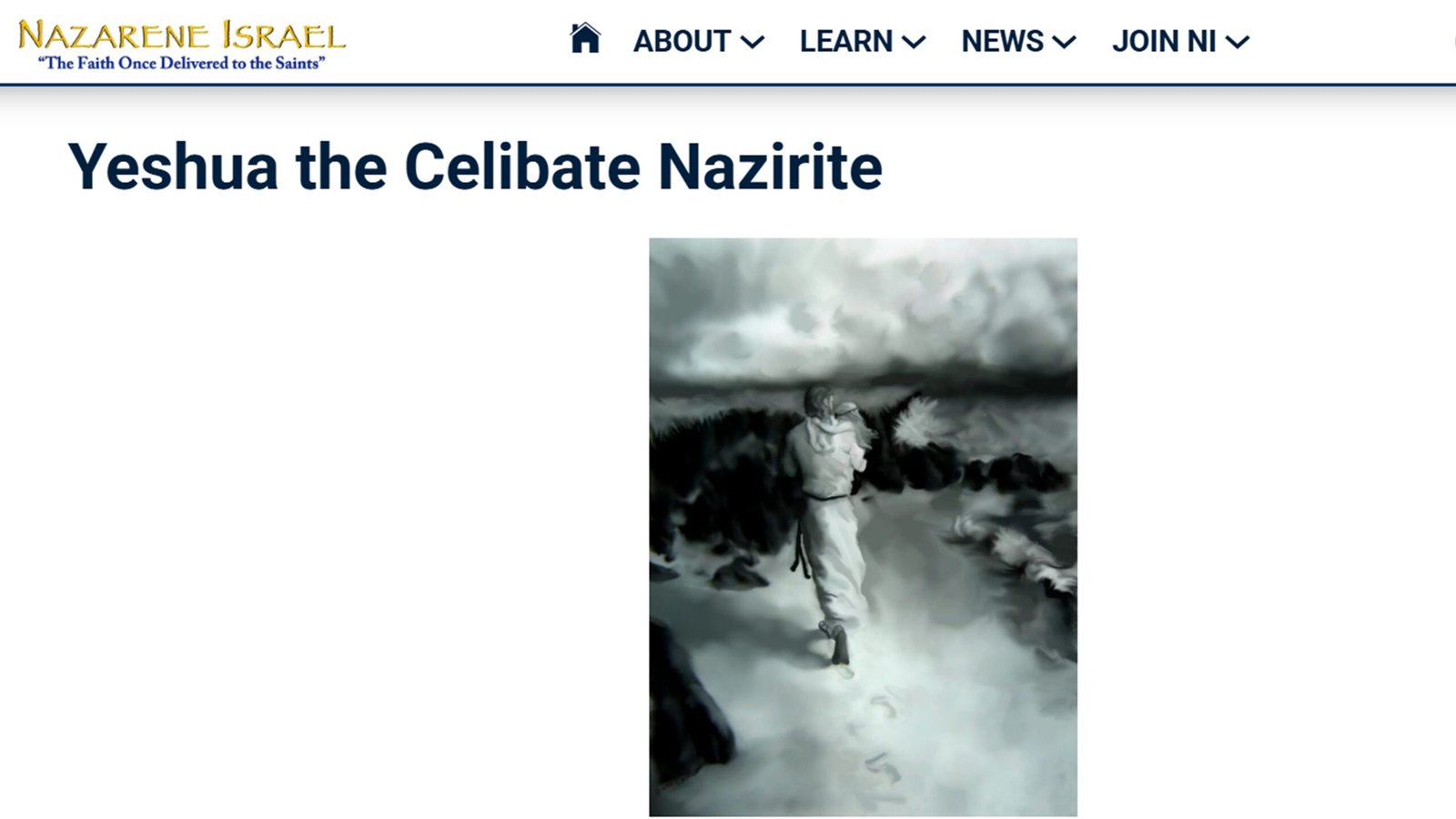 Yeshua-celibate-nazirite