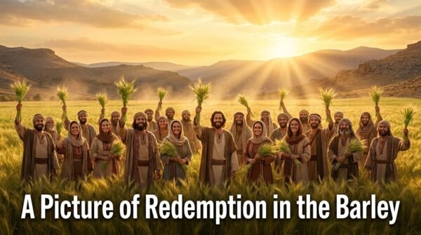 Men celebrating redemption during the month of barley aviv - NSS3
