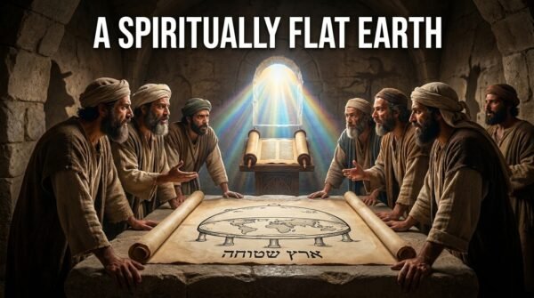 Men arguing about the flat Earth - NSS4