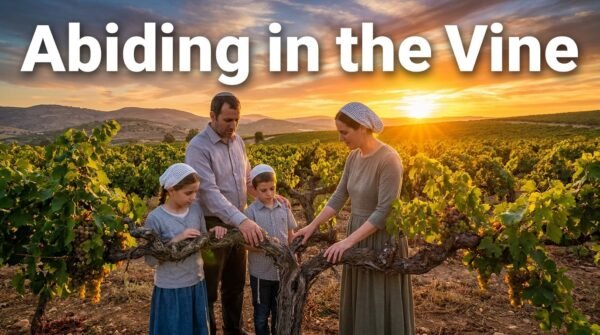 A family growing grapes in a field - NSS4