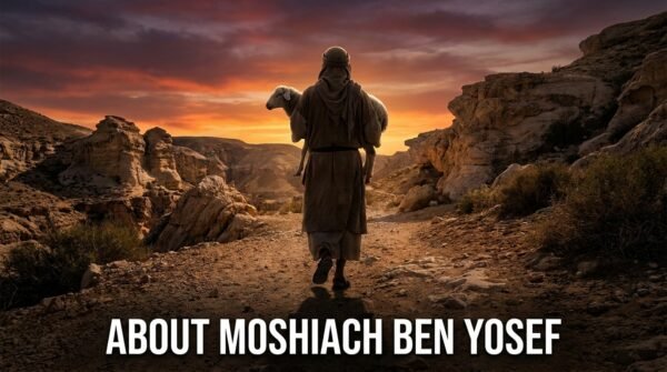 Messiah Ben Yosef carrying the lost sheep in his arms - NSS3 - Nazarene Israel