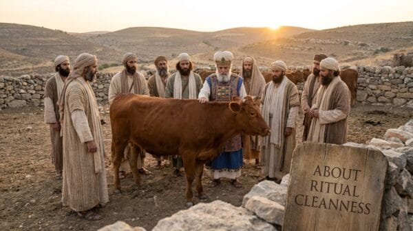 by selecting the red cow - chapter About Ritual Cleanness - NSS1 - Nazarene Israel