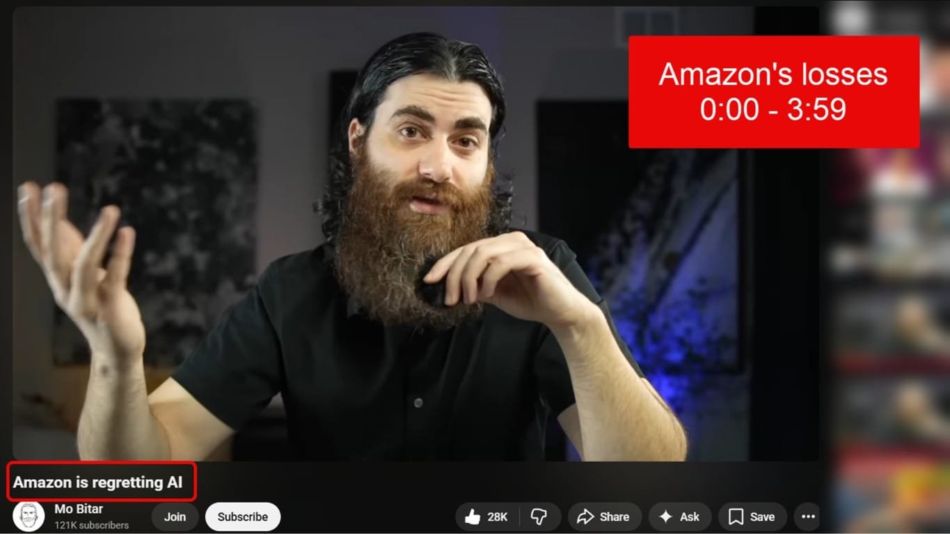 amazon regretting ai