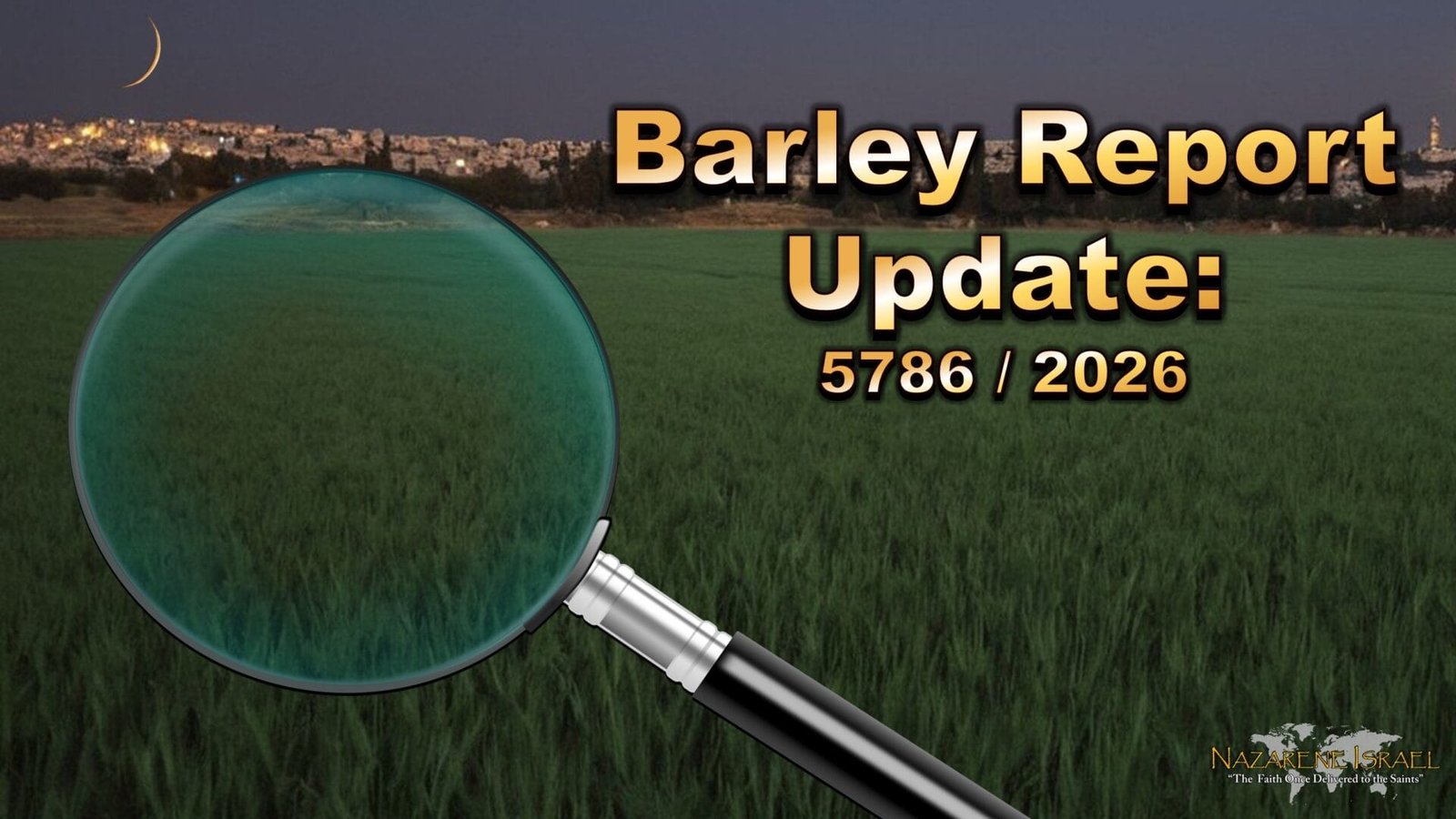 barley update 16 February 5786/2026