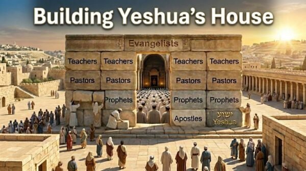 A man finishing the construction of Yeshua's temple - NSS5