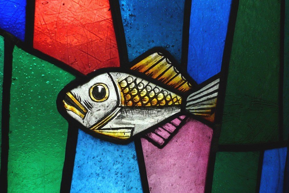 Dagon fish, Christianity, a multitude in the midst of the earth, ydagu l’rov b’kerev ha-aretz