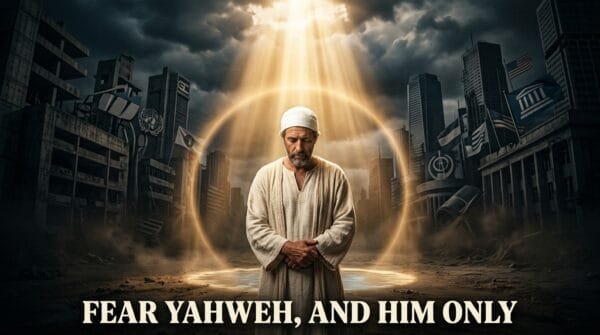A man who fears only Yahweh and not what other people might do to him - Revelation and the End Times - Nazarene Israel