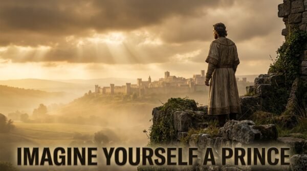 A prince looking out over his kingdom from a high hill - Covenant Relationships