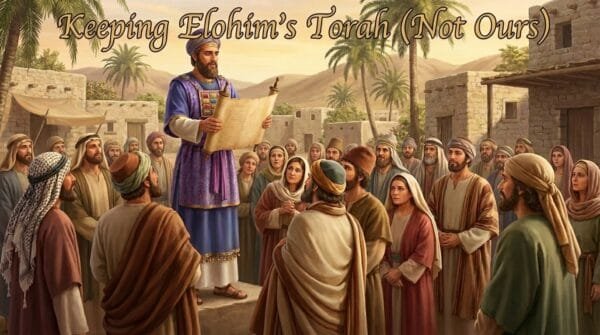 Cohen Gadol reading the Elohim’s Torah in public - Book Acts 15 Order - Nazarene Israel
