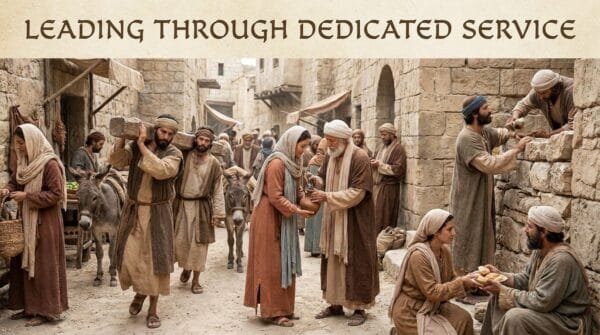 Citizens helping one another-chapter Leading Through Dedicated Service - Nazarene Israel