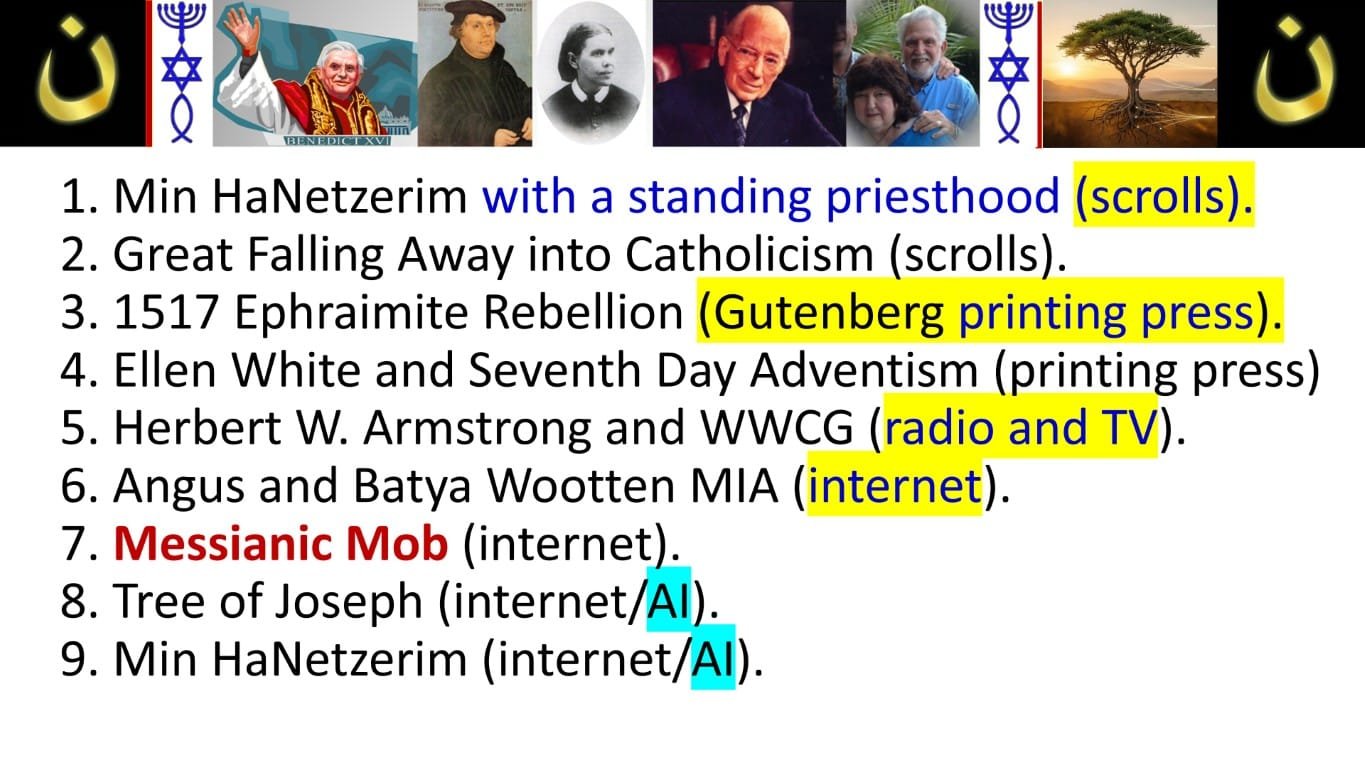 Messianic mob internet and AI