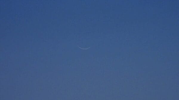 new moon, 3rd Hebrew month, 18 April 2026, Becca Biderman