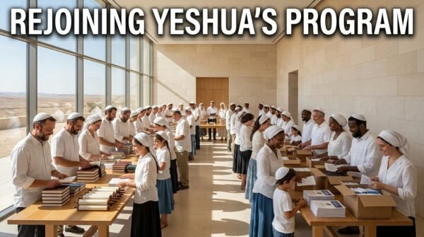People rejoicing that they can work in Yeshua's kingdom program - NSS4
