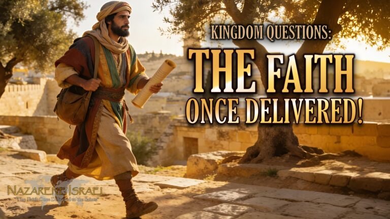 Kingdom, the faith once delivered, Jude 3, messenger