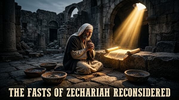 The prophet Zechariah fasting and praying to Yahweh - The Torah Calendar - Nazarene Israel
