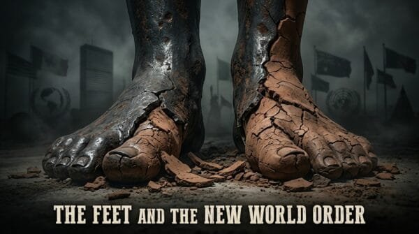 Pies de la estatua de Nabucodonosor de hierro y barro mezclados - The Genesis 35 Alliance - Nazarene Israel