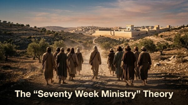 The Messiah Yeshua/Jesus walking with his disciples on their way to Jerusalem - The Torah Calendar - Nazarene Israel