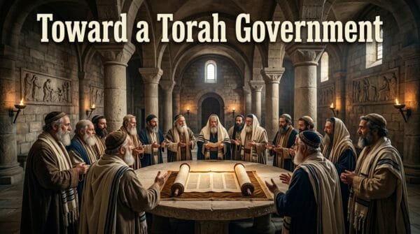 Una reunión del sanedrín judío discutiendo sobre las leyes de la Torah - The Torah Government - Nazarene Israel