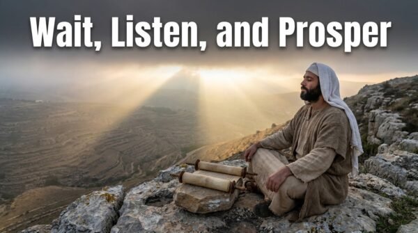 A man waiting while listening to advice on how to succeed - NSS4